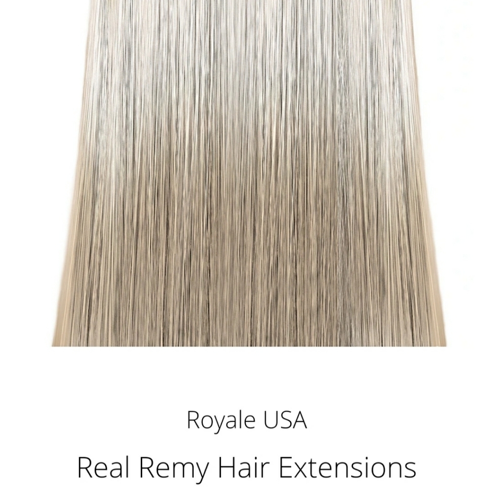 ROYALE REMY CLIP EXTENSIONS 100% HUMAN HAIR